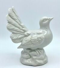 OMC Otagiri Vintage Ceramic/ Porcelain White Bird Figurine with Label