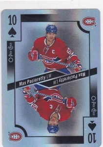 MAX PACIORETTY 2017-18 17-18 OPC O-PEE-CHEE PLAYING CARDS FOIL INSERT 10 CLUBS - Picture 1 of 1