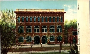  Vintage Postcard Salisbury MD Masonic Temple Masons Fraternal Order c1910  - Picture 1 of 3