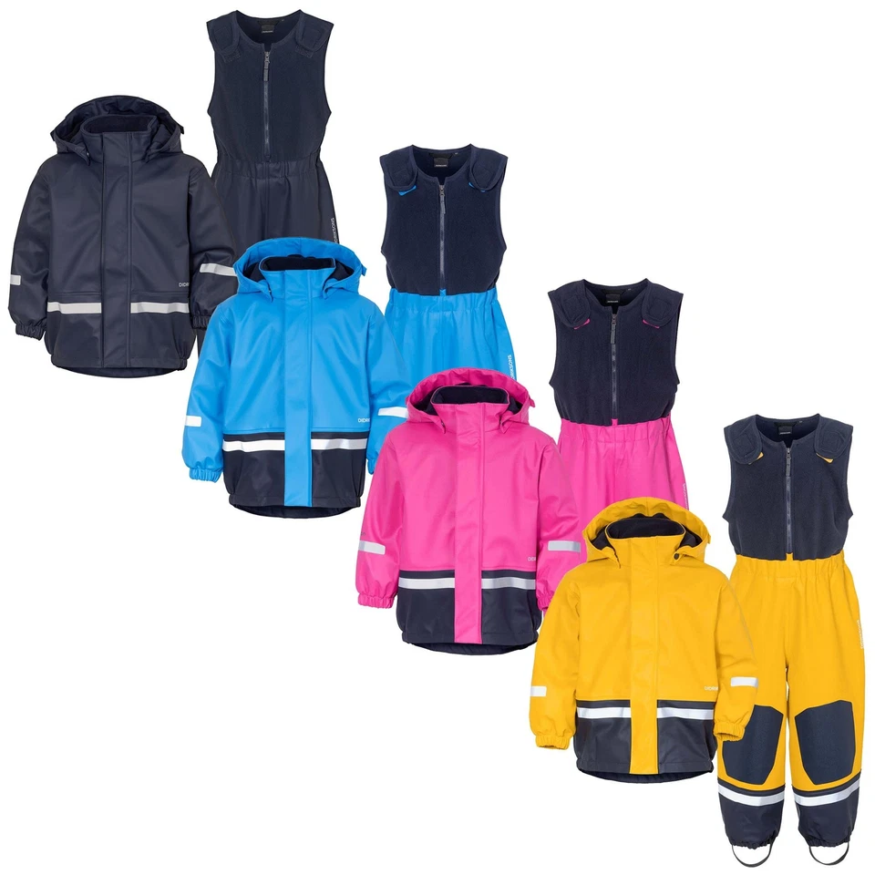 Didriksons Classic Boardman Kinder wasserdichte Jacke & Hose Set