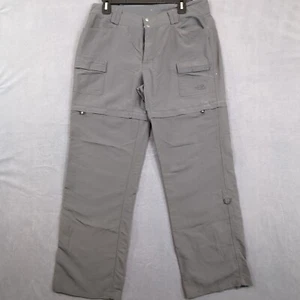 The North Face Women's Convertible Hiking Pants Size 12 Gray - Picture 1 of 17