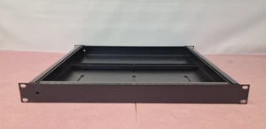 Uniwersalny stojak serwerowy Wspornik Regulowana wysuwana półka 1U 53cm do 95,5cm - Zdjęcie 1 z 4