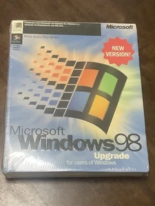 Microsoft Windows 98 Upgrade (New Version) - Factory Sealed - NEW - Picture 1 of 4