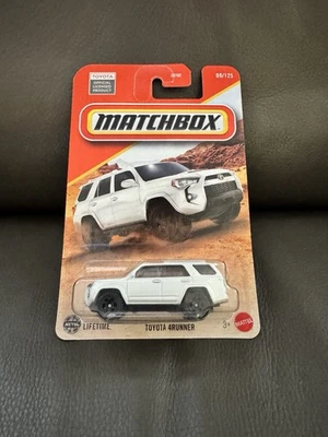 Matchbox Toyota 4Runner White #09/125 Case J 2025 - Image 1 of 2