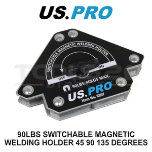 US PRO 90LBS Switchable Magnetic Welding Holder 45 90 135 Degrees 6897 - Picture 1 of 3
