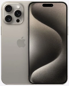 APPLE iPhone 15 Pro Max 5G 256 GB 6,7 Zoll 48 MP titan natur MU793ZD/A B-Ware - Bild 1 von 3