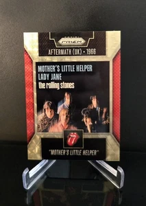 #'d/5 THE ROLLING STONES 2025 Prizm Mother's Little Helper Gold Vinyl Artwork 12 - Picture 1 of 2