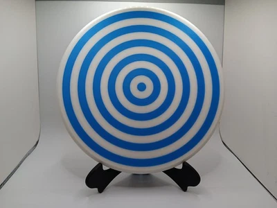 Retro Original Tron style identity disk full size Blue/Whte Identity Disk w stan - Image 1 of 4