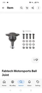 Fabtech Motorsports Ball Joint - Picture 1 of 2