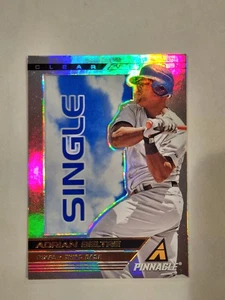 2013 Panini Pinnacle Clear Vision Hiting singolo Adrian Beltre #CV8 - Foto 1 di 2