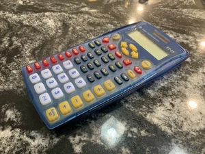 TI-15 scientific Calculator - COMPLETELY FUNCTIONAL w/cover used…works - Picture 1 of 3
