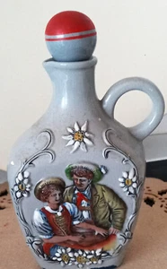 Sammler,Antik: Enzian/Obstler-Flasche/-krug, Keramik ***TOP*** - Bild 1 von 6