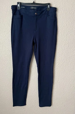 Talbots Womens Lexington Jegging Navy Blue Ankle Length Pants Size 10 - Image 1 of 4