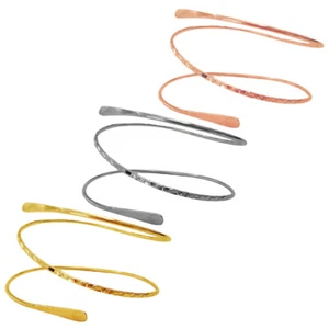 3 Pcs Metal Arm Ring Hand Decoration 's Upper Bracelet - Zdjęcie 1 z 12