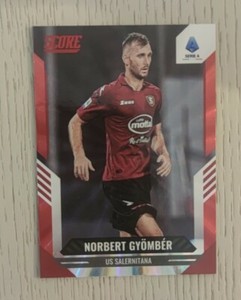 PANINI SCORE GYOMBER SALERNITANA 2021-2022 #62 RED LASERS PARALLEL