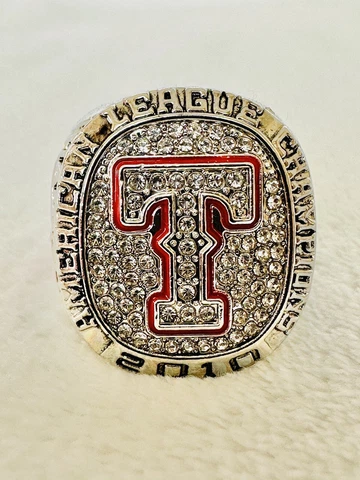 2010 TEXAS RANGERS American League Championship RING, 🇺🇸 SHIP Cover