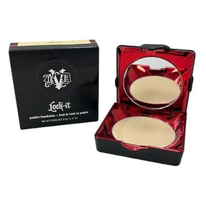 KVD Vegan Beauty Lock-It Powder Foundation - 115 Fair KAT VON D - Picture 1 of 9