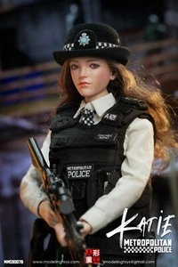 1/6 Scale Modelling Toys British Police Service Female Armed Officer Katie MMS90 - Picture 1 of 6