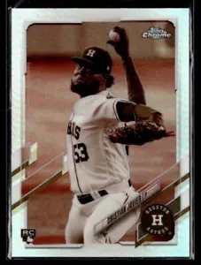 Cristian Javier RC - 2021 Topps Chrome Sepia Refractor Rookie #92 Houston Astros - Picture 1 of 2