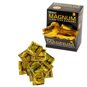 Trojan Magnum Large Bulk Condoms (Choose Qty)