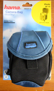 HAMA Camera Case Bag Bluesky Case Protection DF10 Black/Blue NEW