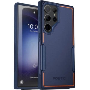 For Galaxy S23 Ultra Case Full-Body Slim Shockproof Rugged Cover Navy Blue - Photo 1 sur 5