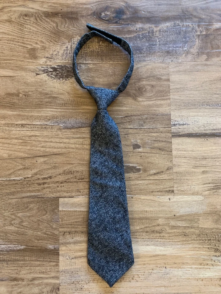 EUC Gymboree Black Tweed Dressed Up Ties Size 2T-5T - Изображение 1 из 1