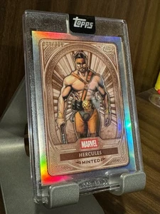 Topps 2025 Marvel Mint - Hercules/100 Encased Card!! - Picture 1 of 2