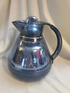 VTG Alfi Mercury Blue MCM Thermal Vacuum Carafe Pitcher Coffee Germany - Picture 1 of 8