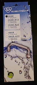 T&S 059X 6" Schwenkdüsenauslauf ~ Neu im Karton - Bild 1 von 5