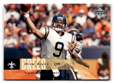 2006 Upper Deck #120 Drew Brees NM-MT Saints ID:77811 - Image 1 of 2