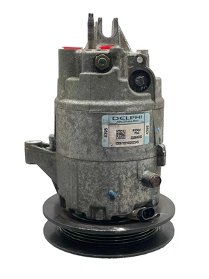 2009 Buick Lacrosse 3.8 A/C Air Compressor Conditioner 72K Delphi 25964395 05-09 - Image 1 of 4