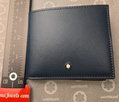 Precio de venta sugerido por el fabricante $415 - Cartera Montblanc 198748 Dark Pool 4cc Foto 1 de 4