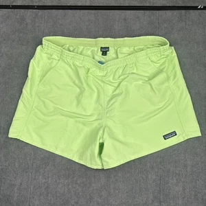 Patagonia pantaloncino donna "Baggies" verde salamandra taglia XL 5" - Foto 1 di 7