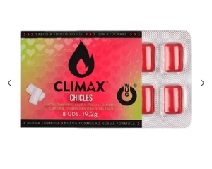 ⭐SCHNELLER VERSAND⭐ 1 PACK Climax Kaugummi Frauen Sexuelle Erregung Kaugummi Sex 8 Tabletten - Bild 1 von 1