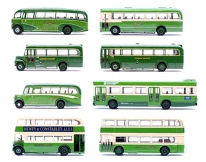 EFE 1:76 SCALE LOT OF 8 ASSORTED SOUTHDOWN/LONDON COUNTRY DIECAST BUSES - Picture 1 of 10