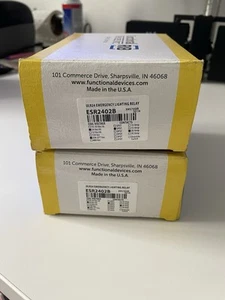 Functional Devices-Rib ESR2402B Enclosed Pre-Wired Relay,20A At 277V (2 Pack) - Picture 1 of 1