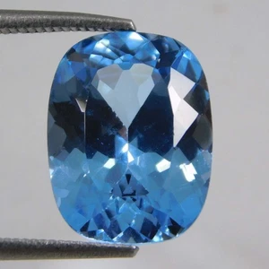 Brilliant!!!! 9.40 Ct High Quality Blue Sapphire Beautiful Gemstone CertifIed - Imagen 1 de 6