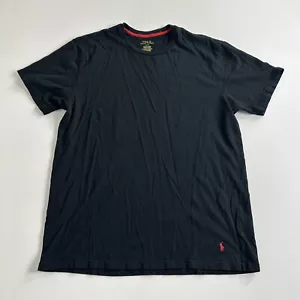Polo Ralph Lauren Men's T-Shirt Cotton Short Sleeve Black Size Large - Picture 1 of 6