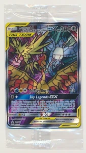 Pokemon Black Star Promo Moltres & Zapdos & Articuno GX SM210 ¡SELLADO DE FÁBRICA! - Imagen 1 de 2