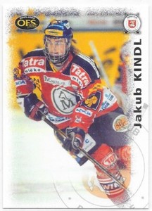 2002-03 CZECH OFS #379 Jakub Kindl Pardubice, Storhamar