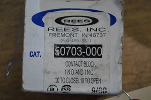 Bloque de contacto REES 50703-000 - Imagen 1 de 5