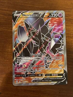 Necrozma V 149/163 full art battle styles pokemon - Image 1 of 2
