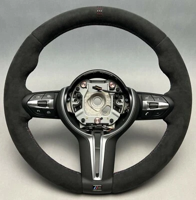BMW M Sport Alcantara oem steering wheel volant Lenkrad M2 F87 M3 F80 M4 F82 F83 - Bild 1 von 4