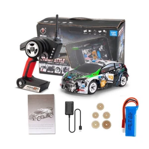 WLtoys 1:28 Alta Velocidad Control Remoto Cuatro Accionamientos Drifting Mosquito Car - Imagen 1 de 10