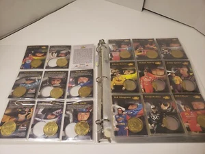 4 Complete Sets Pinnacle Mint 1997/98 Racing/Nascar With 59 Coins - Picture 1 of 12