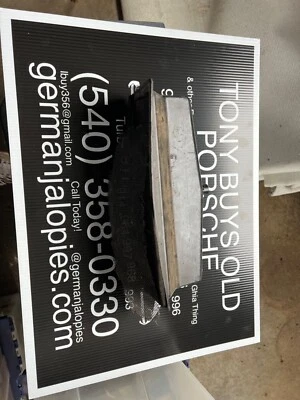  Bandeja de chuva usada original Porsche 356B 356C caixa de entrada de ar fresco para porta-malas - Imagem 1 de 2