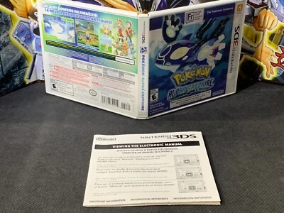 Pokemon Alpha Sapphire Nintendo 3DS Game Authentic 2014   - Image 1 of 4