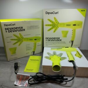 DevaCurl DevaDryer + DevaFuser Professional Ionic Blow Dryer - Open Box - Tested