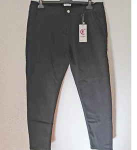 Pantalón vaquero elástico combinado MOONSHINE 46-48-50-52-54-56 bielástico negro - Imagen 1 de 4